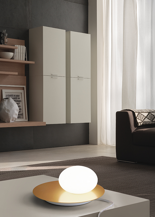 Lampada da tavolo luce led integrati sostituibili finiture di tendenza 05604 Lampada da tavolo luce led integrati sostituibili finiture di tendenza 05604