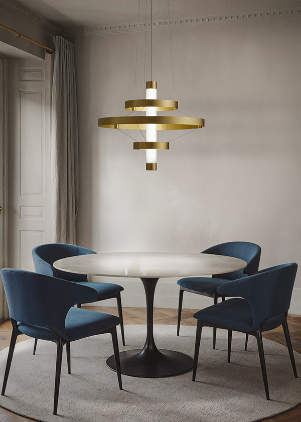 Lampadario diam. 60 a led 06101 Lampadario diam. 60 a led 06101