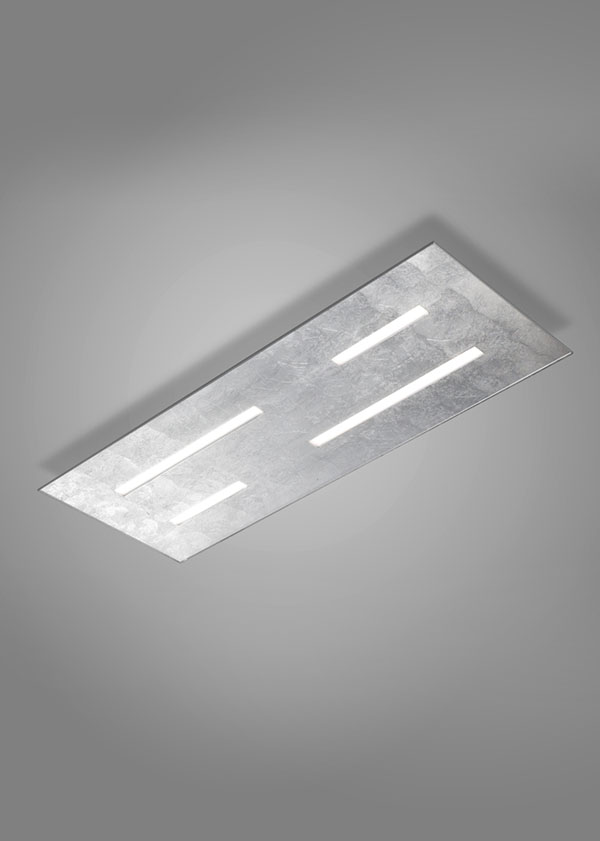 Lampada a soffitto rettangolare in vetro Aura 1 02903